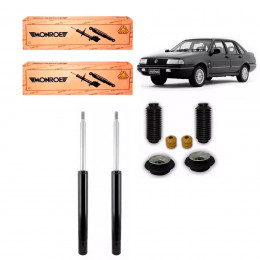 2 Amortecedores Dianteiros Monroe + Kits Vw Santana 1.8 2.0 1998/