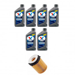 Kit Troca Óleo Valvoline 5w30 Mercedes A200 1.6 2012/