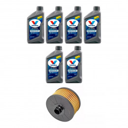 Kit Troca Óleo Valvoline 5w30 Mercedes Glb200 1.3 16V Turbo 2019/