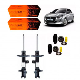 2 Amortecedores Dianteiros Cofap + Kits Peugeot 208 2020/