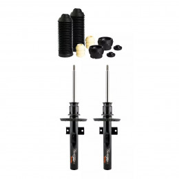 2 Amortecedores Dianteiros Cofap + Kits Sampel Gol Rallye Track G5 G6 2010/
