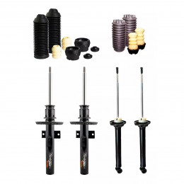 4 Amortecedores Cofap + Kits Sampel Vw Gol Rallye G6 2013/