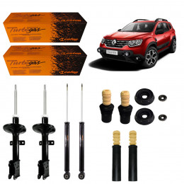 4 Amortecedores Cofap + Kits Renault Duster 4X2 2011/