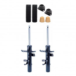 2 Amortecedores Dianteiros Cofap + Kits Sampel Focus 14/18
