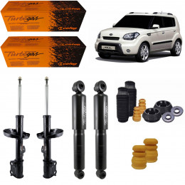 4 Amortecedores Cofap + Kits Sampel Kia Soul 2009/2014