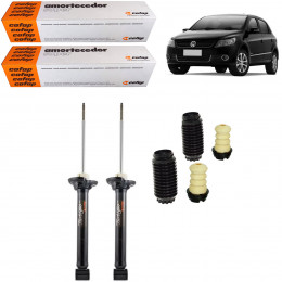 2 Amortecedores Traseiros Cofap + Kits Vw Gol Voyage G5 G6 2008/