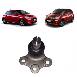 Pivô Inferior Perfect Citroen C3 2012/2018 Peugeot 208 2013/2016 PVI0903