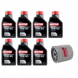 Kit Troca Óleo Motul 15w40 Ford Ranger 4.0 V6 Gasolina 1995/2003