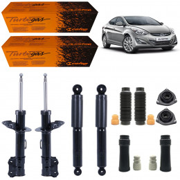 4 Amortecedores Cofap + Kits Hyundai Elantra 2011/2016