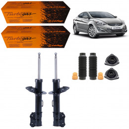2 Amortecedores Dianteiros Cofap + Kits Hyundai Elantra 2011/2016