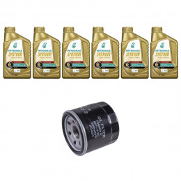 Kit Troca Oleo Syntium 0w20 Subaru Xv 2.0 2010/