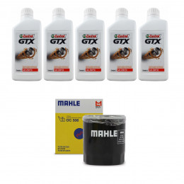 Kit Troca Óleo Castrol 20w50 Ford Escort 1.8 16V Zetec 1996/2003