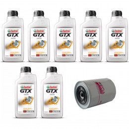 Kit Troca Óleo Castrol 15w40 Fiat Ducato 2.8 Diesel 2000/2009