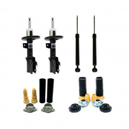 4 Amortecedores Nakata + Kits Ford Ka 14/21