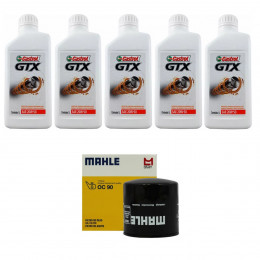 Kit Troca Óleo Castrol 20w50 Gm Kadett 1.8 8v 1989/1998