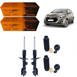 2 Amortecedores Dianteiros Cofap + Kits Hyundai Hb20 1.0 1.6 2016/2019
