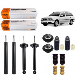 4 Amortecedores Cofap + Kits Vw Parati G3 2001/