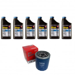 Kit Troca Oleo Ursa 15w40 Kia Bongo K2500 2.5 Tdi 2008/
