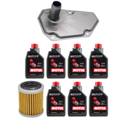 Kit Troca Óleo Câmbio Automático Motul Duster Logan Sandero Captur Lancer Asx Kicks Versa Sentra CVTF