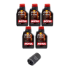 Kit Troca Óleo Motul Audi A4 2.0 TFSI 08/12 Q3 11/ - 1
