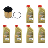 Kit Troca Oleo Castrol Edge Sintético Professional V 0w20 Volvo V60 2.0 306cv 2012/ - 1