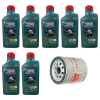 Kit Troca Óleo Castrol 5w40 Hilux Tgn 2.5 2Kdftv 2001/2004 - 1