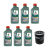 Kit Troca Óleo Castrol 5w30 Hyundai Hr 2.5 2012/ - 1