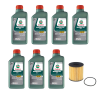 Kit Troca Óleo Castrol 5W30 Defender 110 2.4 Duratorq 11/12 - 1