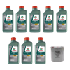 Kit Troca Óleo Castrol 5W30 Hilux Gun Sw4 2.8 1GDFTV 2016/ - 1