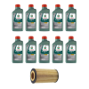 Kit Troca Óleo Castrol 5W30 Range Rover Vogue 4.4 V8 11/13 - 1