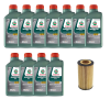 Kit Troca Óleo Castrol 5W30 Range Rover Vogue 4.4 V8 2015/ - 1