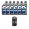 Kit Troca Oleo Valvoline 5w30 Edge 3.5 V6 Duratec 2008/2015 - 1
