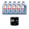Kit Troca Óleo Shell 5W30 Ford Focus 2.0 16V 2014/ - 1