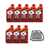 Kit Troca Óleo Transmissão Automática Valvoline Max ATF Dexmerc VW Golf 1.8 - 1
