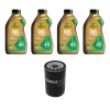 Kit Troca Óleo Bardahl Maxtec 5W40 VW Golf Bora Polo Passat Jetta Audi A3 A4 - 1