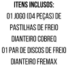 Kit Freio Dianteiro Disco Pastilha Hrv 1.8 2015/ 293mm - 4