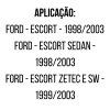 2 Amortecedores Dianteiros Nakata + Kits Escort Sw 96/03 - 4
