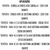 Pastilhas Dianteiras Cobreq Corolla 21/ RAV-4 2.0 13/ N2168 - 6