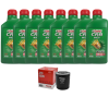Kit Troca Óleo Castrol CRB 15w40 Mitsubishi L200 2.5 01/12 - 1