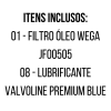 Kit Troca Óleo Valvoline TD 15w40 Mitsubishi L200 2.5 01/12 - 3