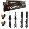4 Amortecedores Corven + Kits Fiat Uno 1997/2010 - 1
