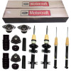 4 Amortecedores Motorcraft +Kits Fiesta 1.0 1.6 2003/2013 (Kit Completo) - 1