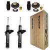 2 Amortecedores Dianteiros Monroe + Kits Peugeot 206 Sw 1.6 Escapade 08/ - 1
