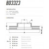 Disco Dianteiro Fremax Audi Q7 Tfsi Quattro 11/16 (Par) BD3323 - 3