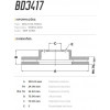 Disco Dianteiro Fremax Bmw 328 12/ (Par) BD3417 - 3