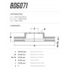 Disco Dianteiro Fremax Bmw 330 00/07 (Par) BD6071 - 3