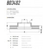 Disco Dianteiro Fremax Bmw 545 04/06 (Par) BD3402 - 3