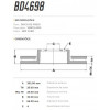 Disco Dianteiro Fremax Citroên C4 Picasso 09/14 (Par) BD4698 - 3