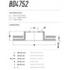 Disco Dianteiro Fremax Citroên Xsara 01/03 (Par) BD4752 - 3