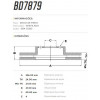 Disco Dianteiro Fremax Daewoo Espero 94/97 (Par) BD7879 - 3